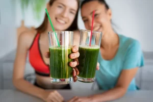 Vliv zeleného smoothie na mikrobiom