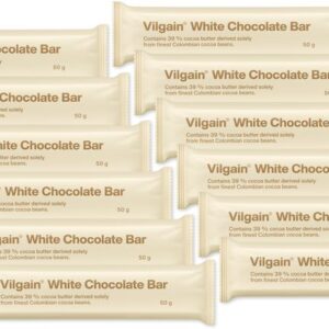 Vilgain Čokoládová tyčinka – 12× bílá čokoláda 45 g